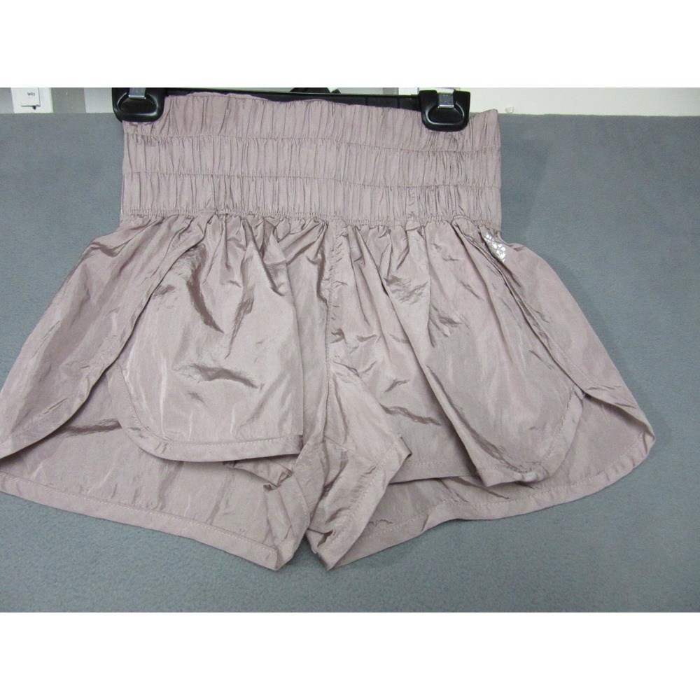 Free People Movement Shorts XS Purple Lavender Lined High Waist The Way Home Run